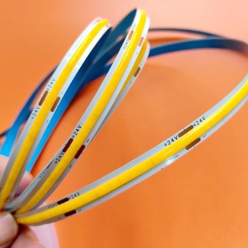 COB LED Self-adhesive Strips 12V/24V Low Voltage Flexible Soft Light Strips for Home and Commercial Use High Brightness High Color Rendering Soft Light Strips