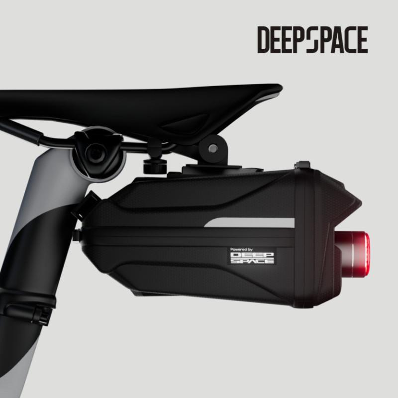 DEEPSPACE自転車夜ライドテールライトQ3インテリジェント誘導ブレーキライトサドルバッグマウンテンロードテールバッグ|undefined