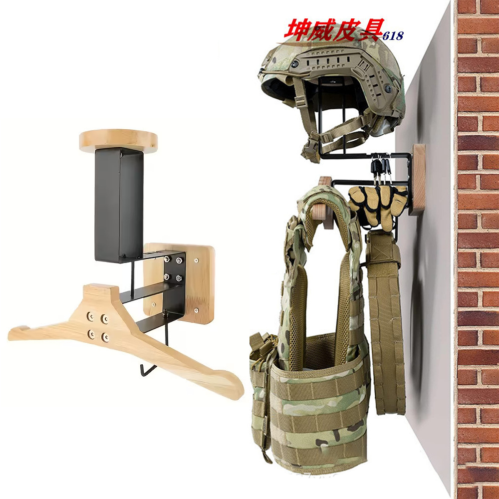 Amazon Hanger Multifunctional Bracket Helmet Hook Clothes Hanger Sports Equipment Storage Rack Clothes Hat Wall Hanger
