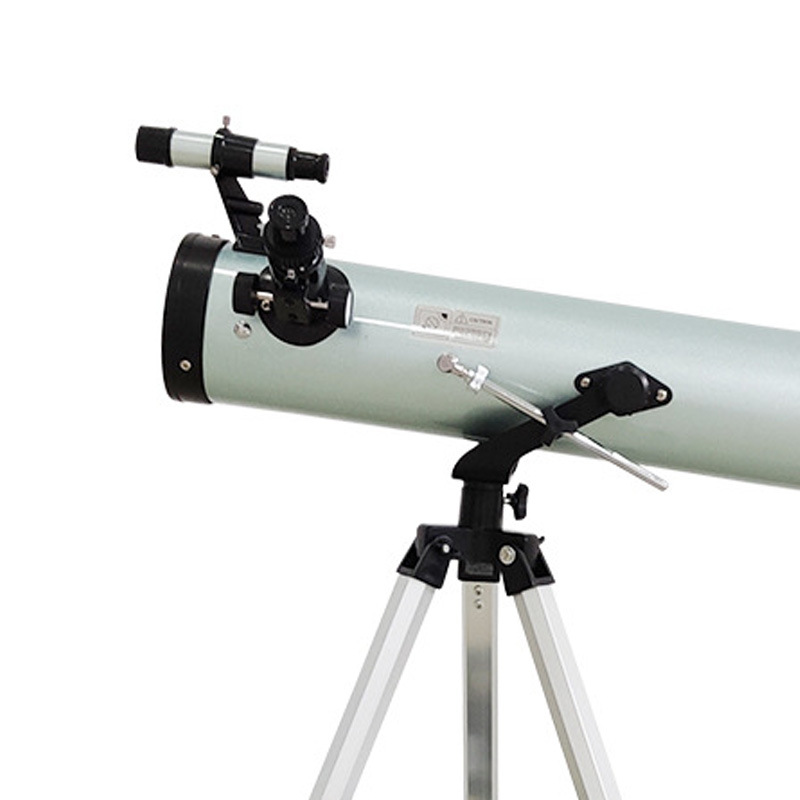76700反射式天文望远镜 天地用看月亮星星单筒望远镜 变倍望远镜