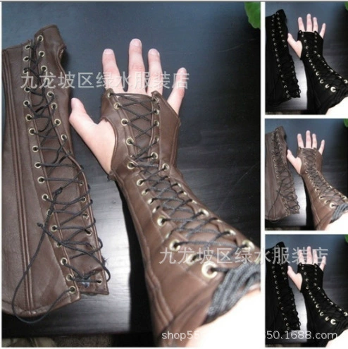 Средневековые мужские Защитные кожухи в стиле стимпанк в стиле ретро на шнуровке с заклепками желаний Ebay Cross Border