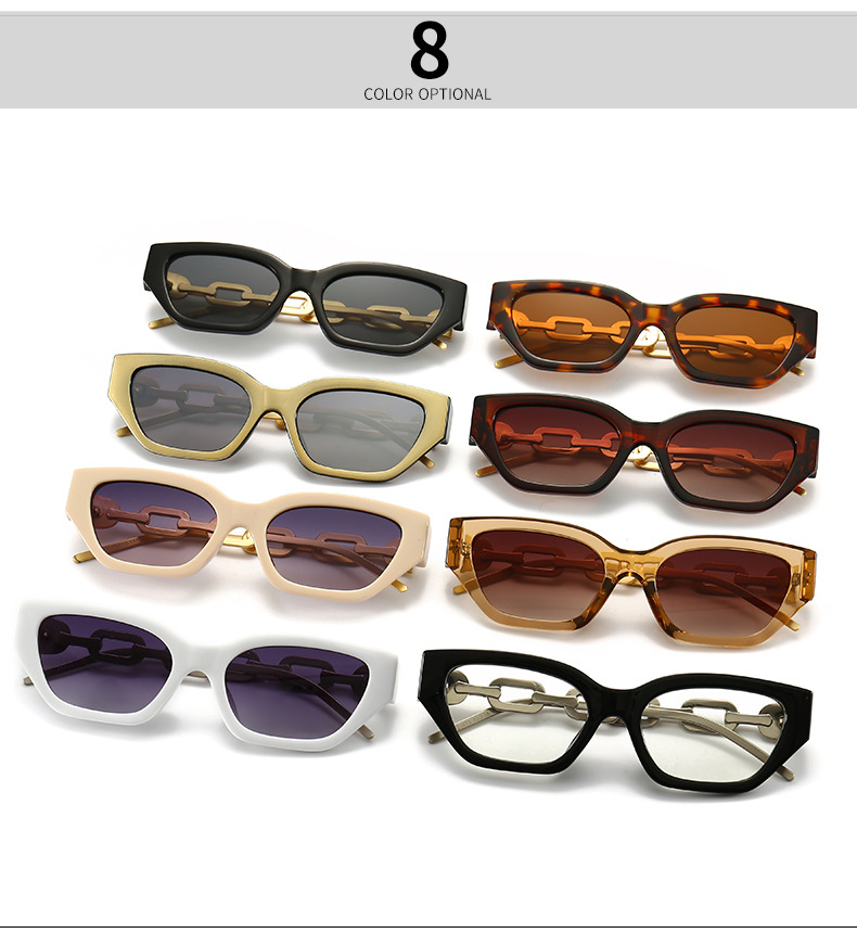 Fashion Solid Color Resin Square Full Frame Women's Sunglasses display picture 3