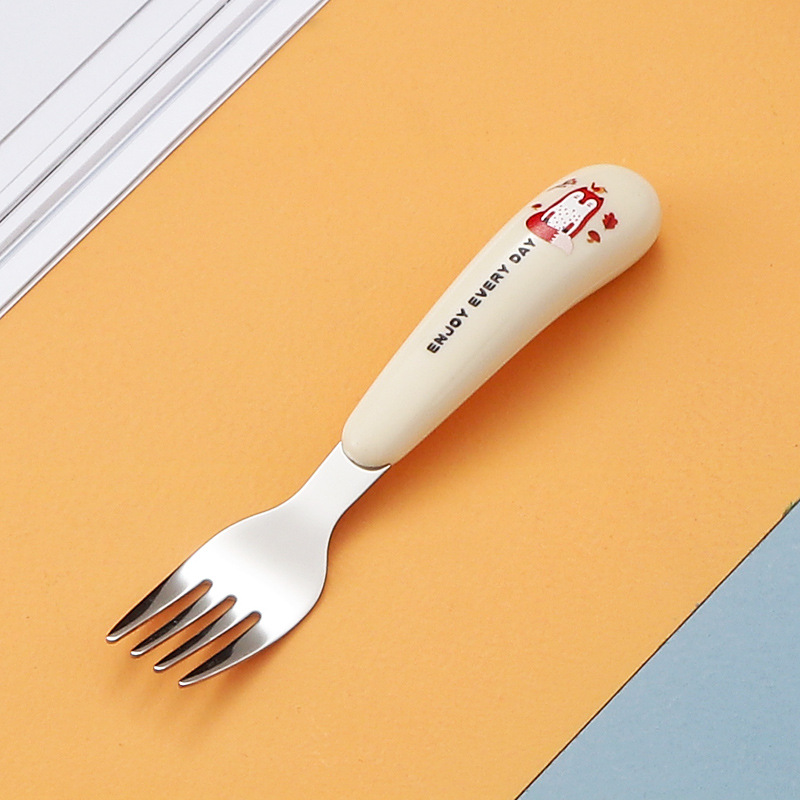 작은 여우 작은 베이지 포크