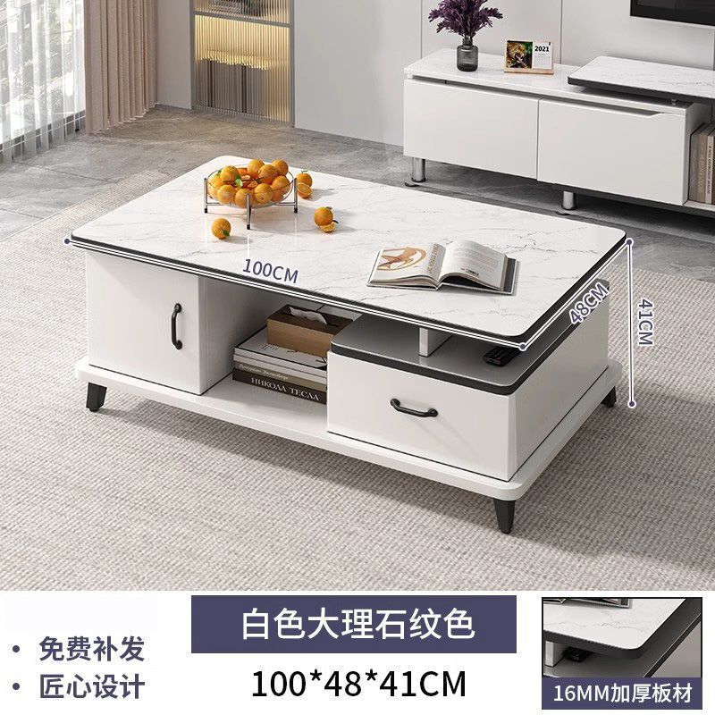 [플래그십 모델] 100cm 흰색 대리석 두꺼운 판