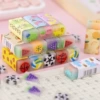 Ginger cartoon eraser, 20 pieces