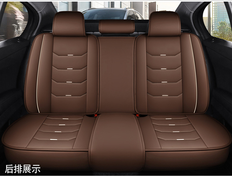 21 Models of All-Inclusive Full Leather/Leather Ice Silk Four-Season Universal Car Seat Cushions Wholesale Cross-Border Cushion Seat Cover Manufacturers