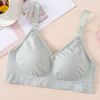 Colored push up bra for breastfeeding, thin summer underwear for pregnant
