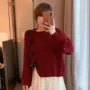 新款女士套头秋冬毛衣