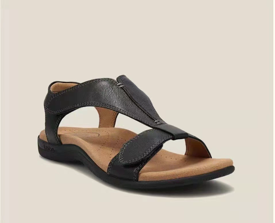 Sandals, shoes platform with velcro, for import, Amazon, plus size