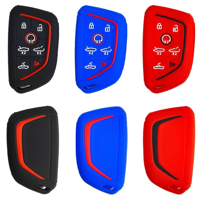 Suitable for 7-key Chevrolet Corvette car key cover Chevrolet Corvette C8 key case without standard