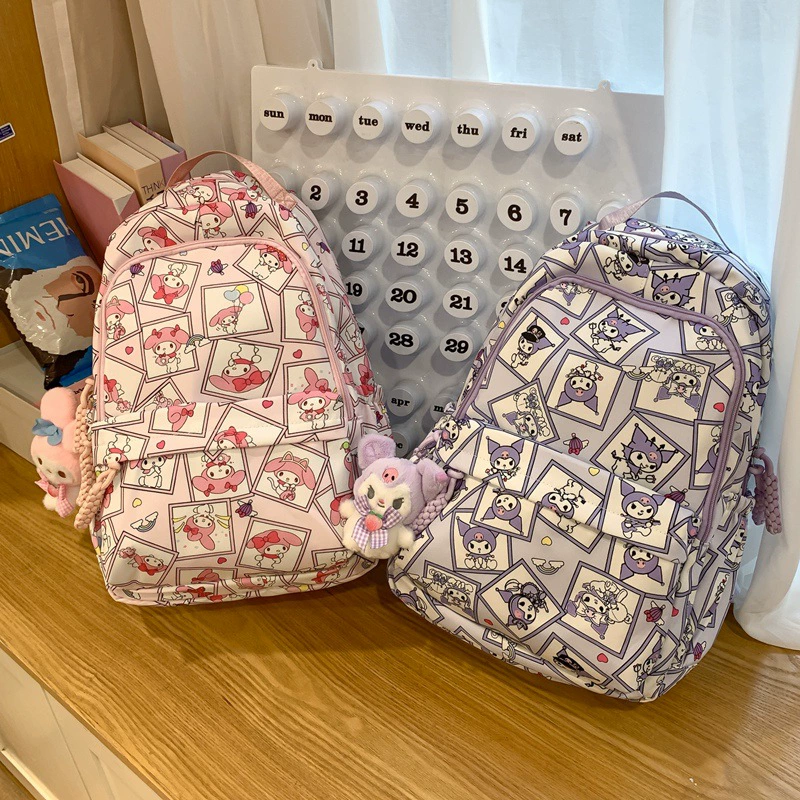 High quality cute universal school bag, capacious fashionable backpack