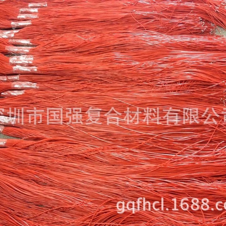 【厂家直供 货源充足】 硅胶电热线 硅胶复合纤维发热线  小电阻