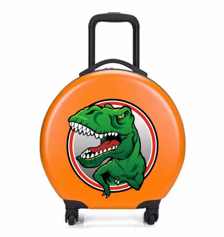 Logotipo impreso de los niños trolley gran capacidad universal rueda equipaje maleta ocio al aire libre fábrica por mayor