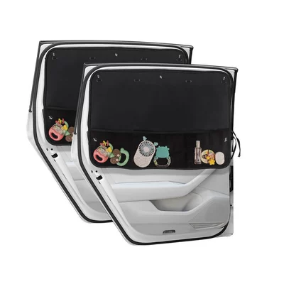 Summer car sunshade curtains Car curtains - suction-cup-mesh-curtain-double-piece