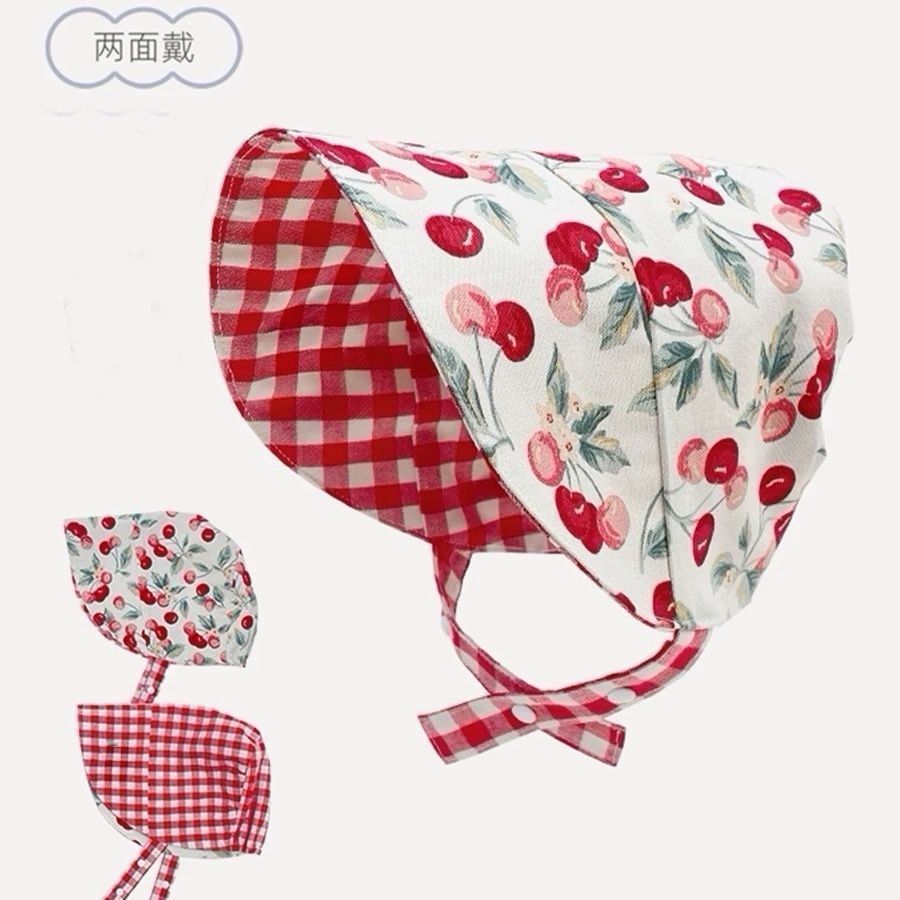 Double-sided children's summer universal sun hat for men and women…
