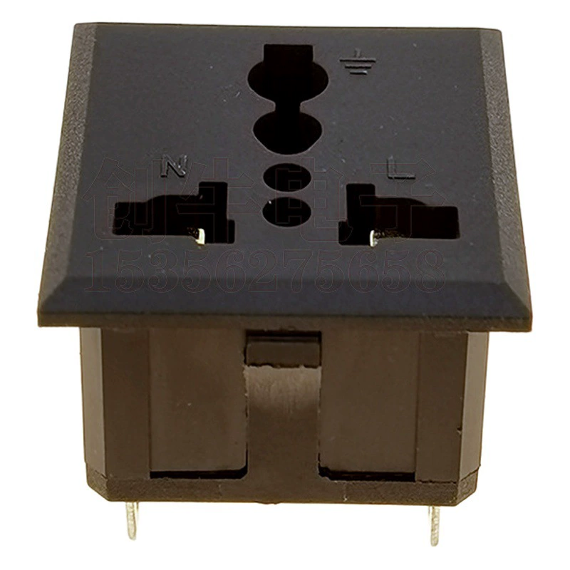 Многофункциональная розетка AC-015 AC-012 Розетка питания со встроенным тремя отверстиями SS -8, 01 млн. розеток из фосфористой бронзы