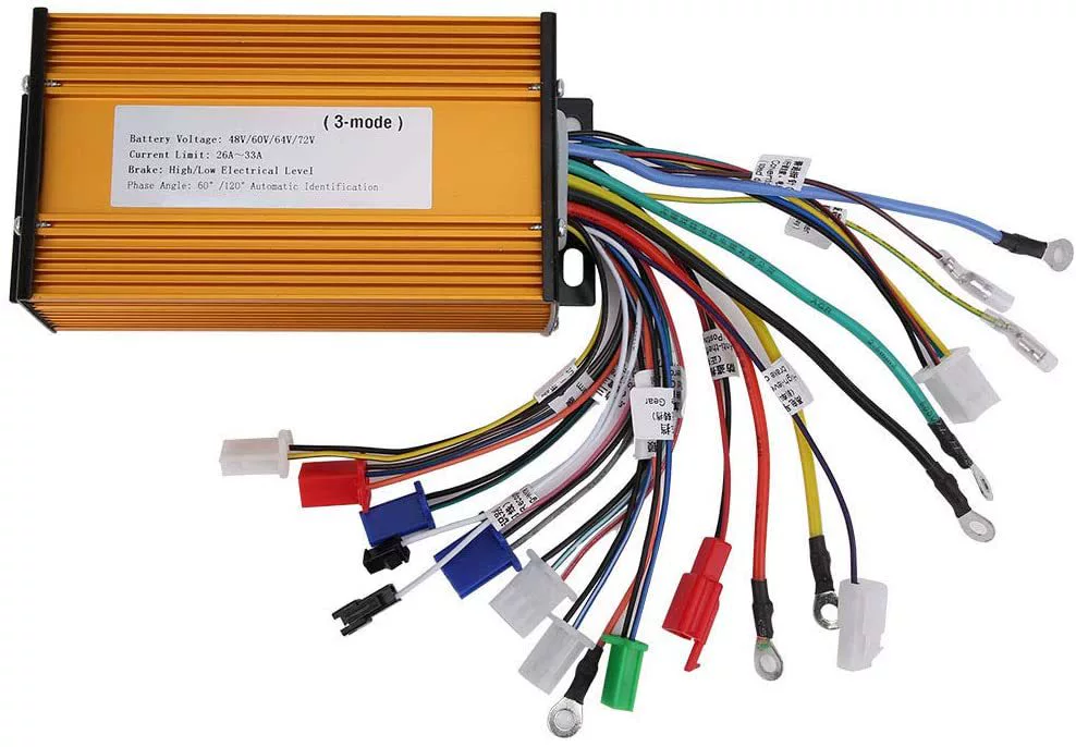48V/64V/72v аккумулятор электромобиля контроллер синусоидальной волны