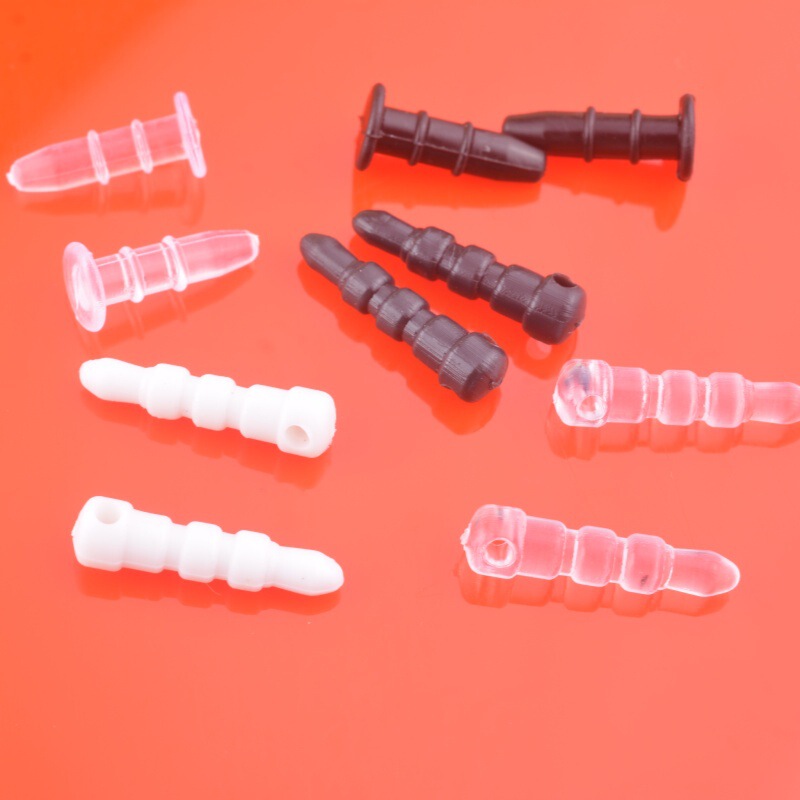 3.5mm Headphone Jack Dust Plug, Handmade DIY Lanyard Accessory, Audio Jack Pe Rubber Plug, Dustproof Stopper
