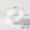 3cm white bowl (with holes)