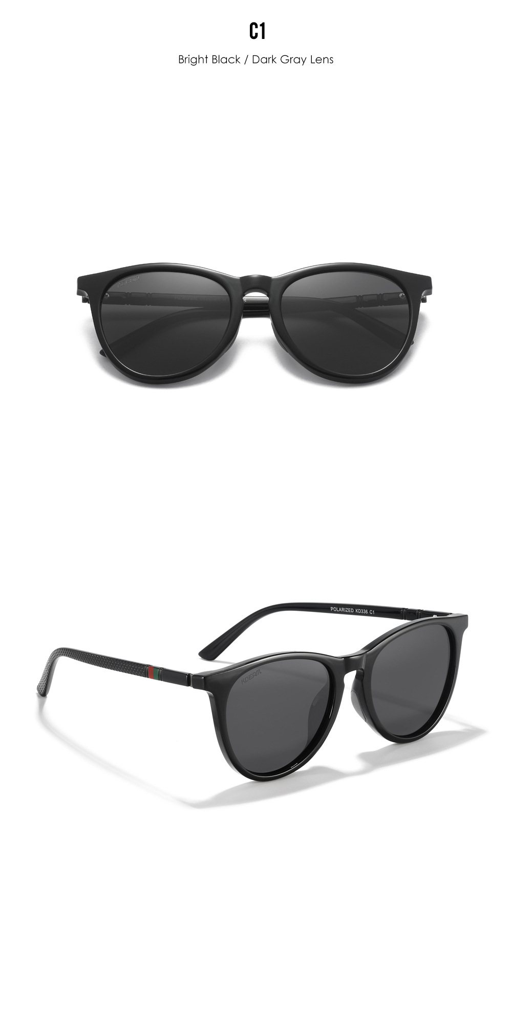 50g Weight Full Frame Glasses Structure Sunglasses Classification Tac, UV400 Protection Lens Material Round Frame Glasses Style Travel, Daily Occasion Solid Color Pattern Unisex Gender Casual Style Casual Solid Color Tac UV400 Protection Round Frame Full Frame Sports Sunglasses 8