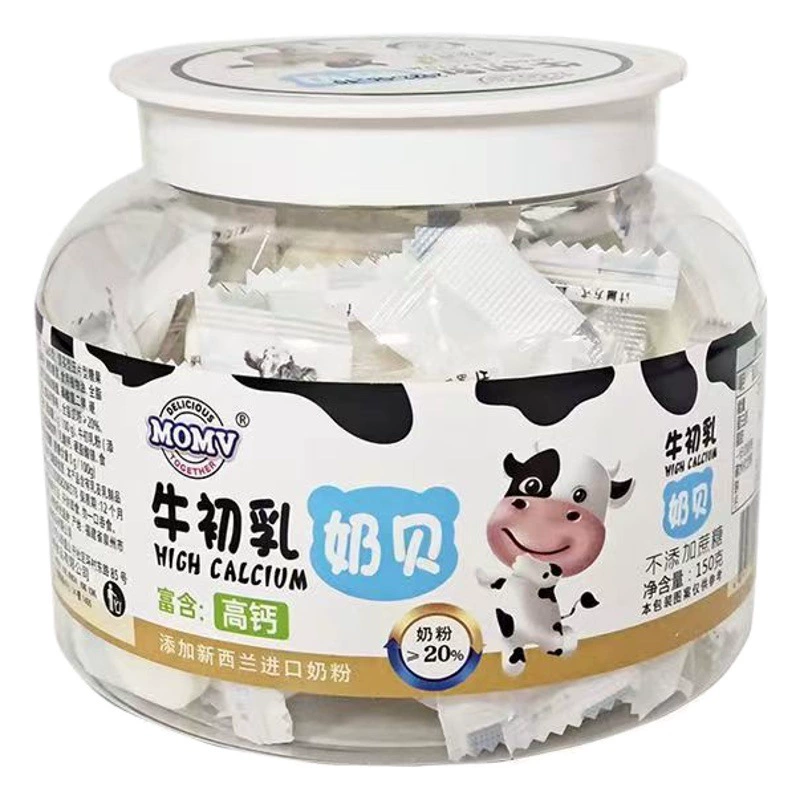 MOMV молозиво Beigao кальциевые молочные таблетки без сахара с добавлением пребиотиков молочные таблетки 150 г консервированные конфеты