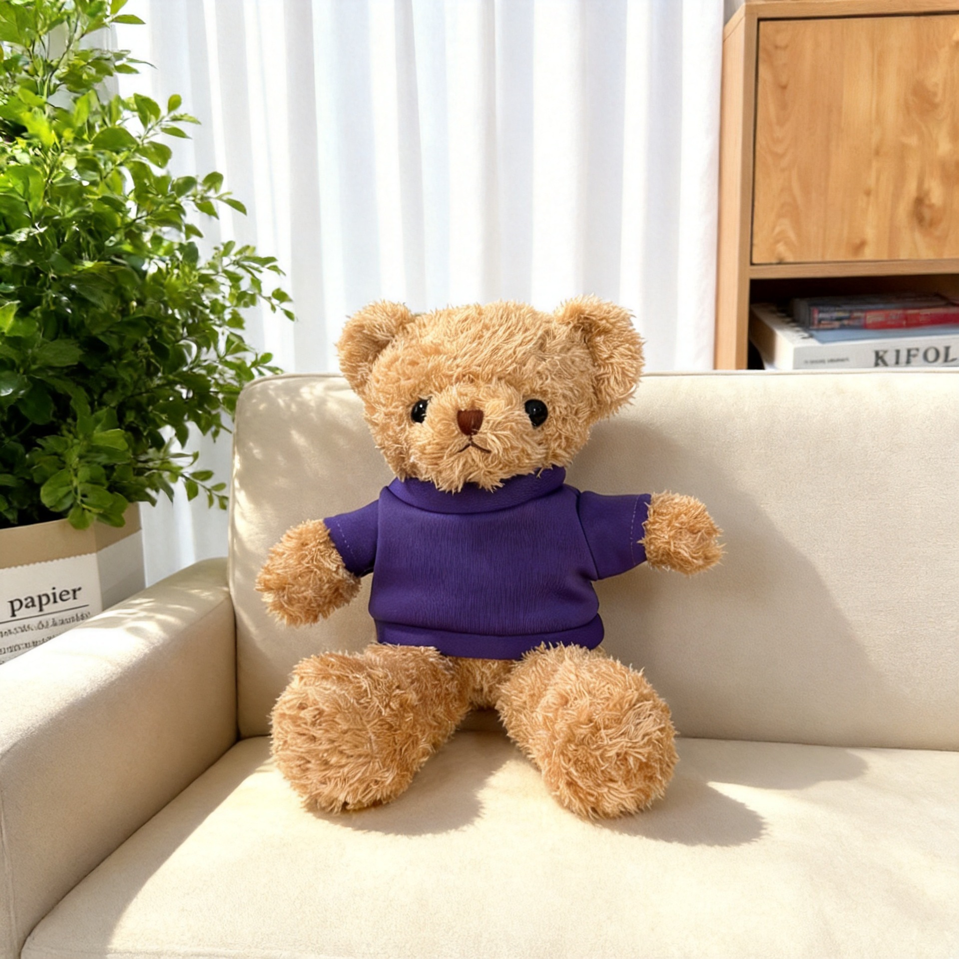 Camiseta Púrpura Bear