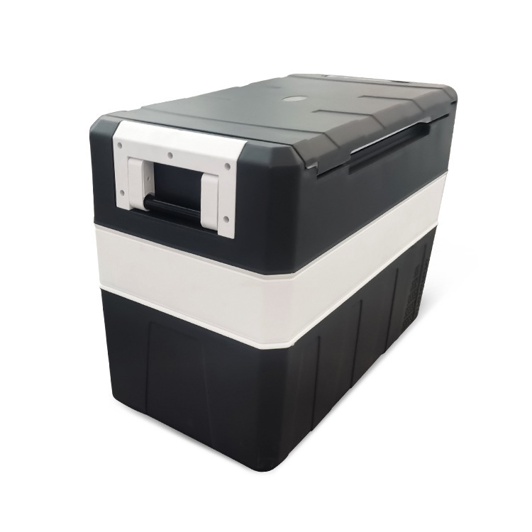 Nuevo 35L/45L acampar al aire libre de gran capacidad pequeño refrigerador del coche hogar de doble uso portátil compresor refrigerador