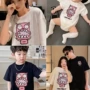 母子全家装夏季婴儿连体衣