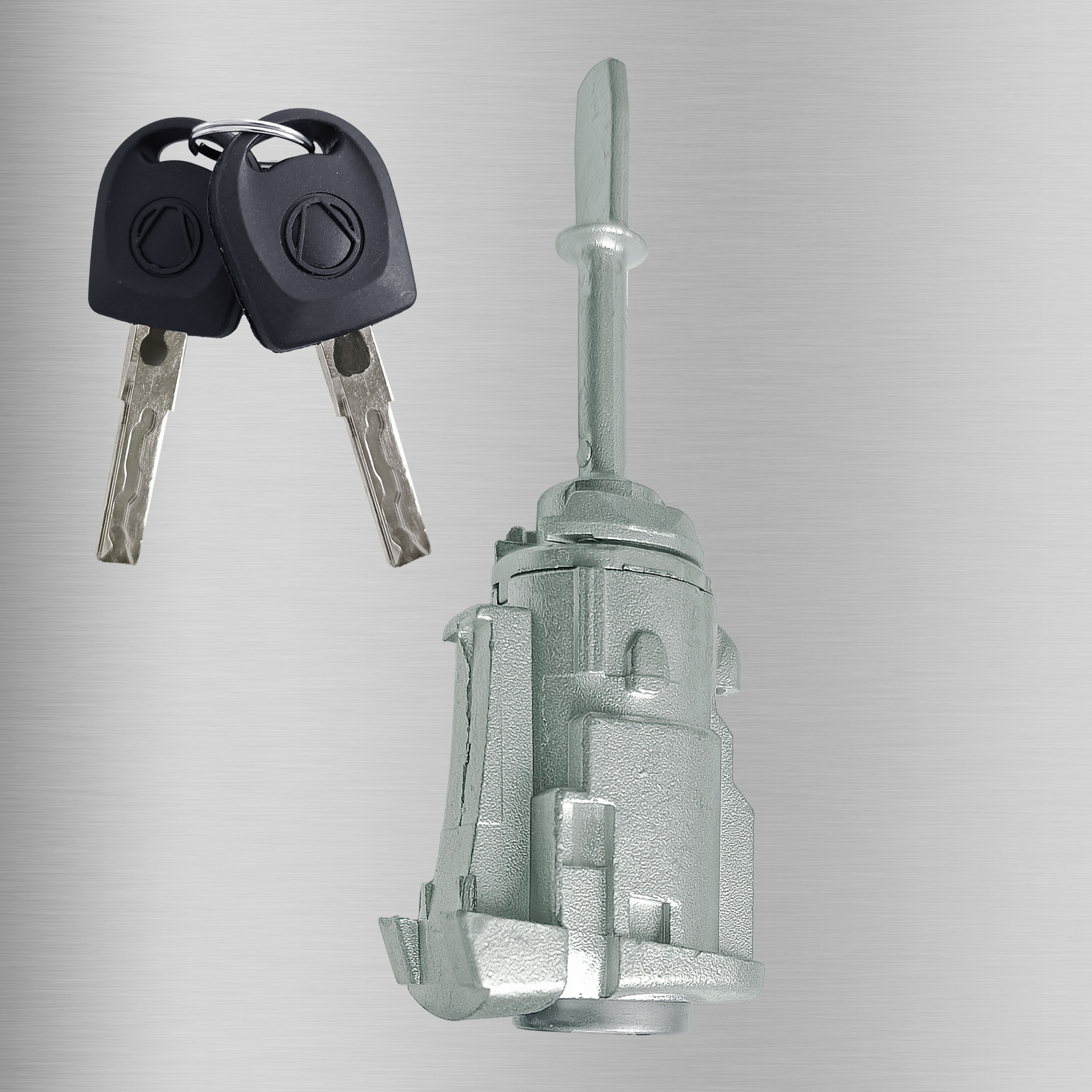 Aplicable a la cerradura de la puerta derecha del modelo antiguo de Volkswagen con cilindro de 2 llaves accesorios de automóviles OE: 3B0837167 168