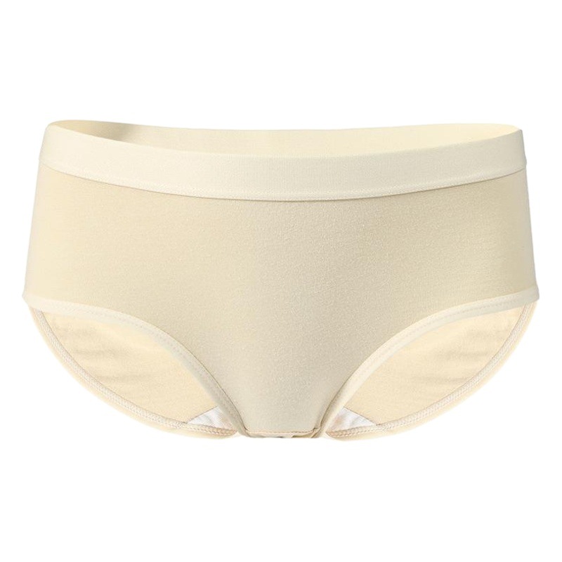 Ropa interior directa de fábrica de algodón puro de las mujeres antibacteriano transpirable niña simple japonés Mediados de cintura calzoncillos estudiantiles