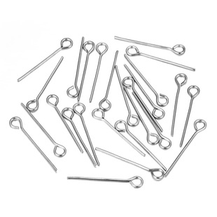 Stainless Steel 9-Shaped Needle 0.7-1.0mm Wire Diameter Beading Needle Round Head Needle Stainless Steel Handmade DIY Jewelry Accessories