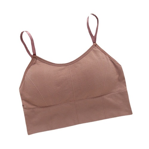 Quality] Kaka Seamless Chest Wrap 646 Underwear Beautiful Back Suspender Girls Underwear Tube Top Sports Vest on behalf of