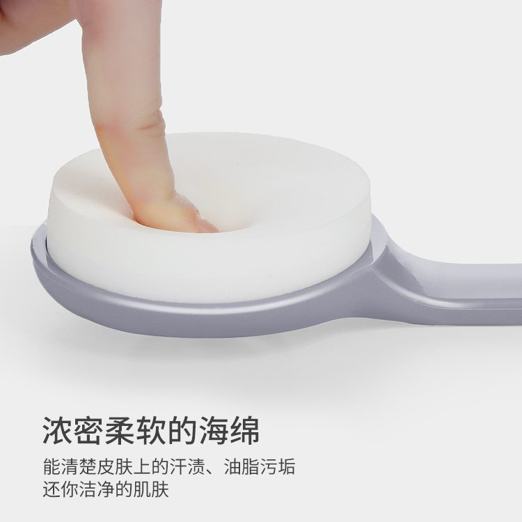 Suministro directo de fábrica Dispositivo de frotamiento de baño mango largo masaje cepillo de baño suave cepillo de baño cepillo de espalda cepillo de baño al por mayor