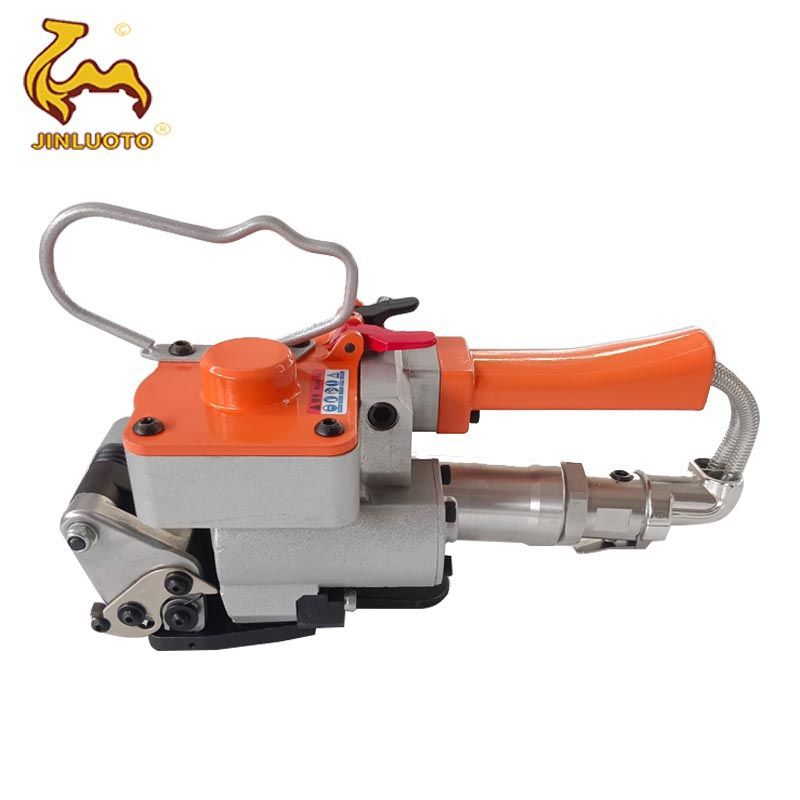 手提式免扣塑钢带气动打包机拉紧器一体机捆扎机塑料带B19