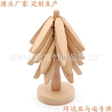 跨境亞馬遜一棵樹隔熱墊防燙耐熱墊實木家用創意餐桌菜墊餐墊擺件