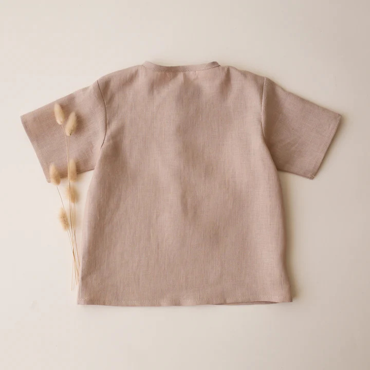 Brand summer cotton children's retro T-shirt