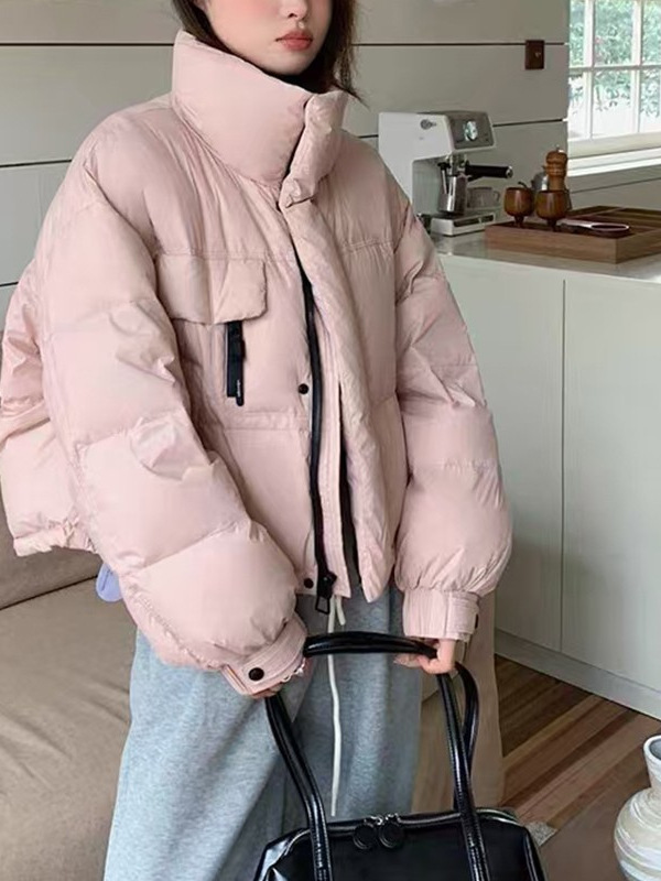 velvet winter down jacket
