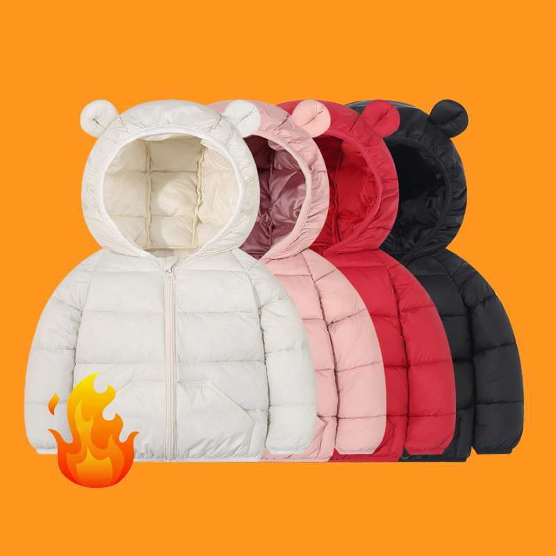 865 prendas de algodón transfronterizas para niños pequeños y medianos, bebés y niños pequeños, chaquetas acolchadas de algodón para otoño e invierno para niños y niñas.