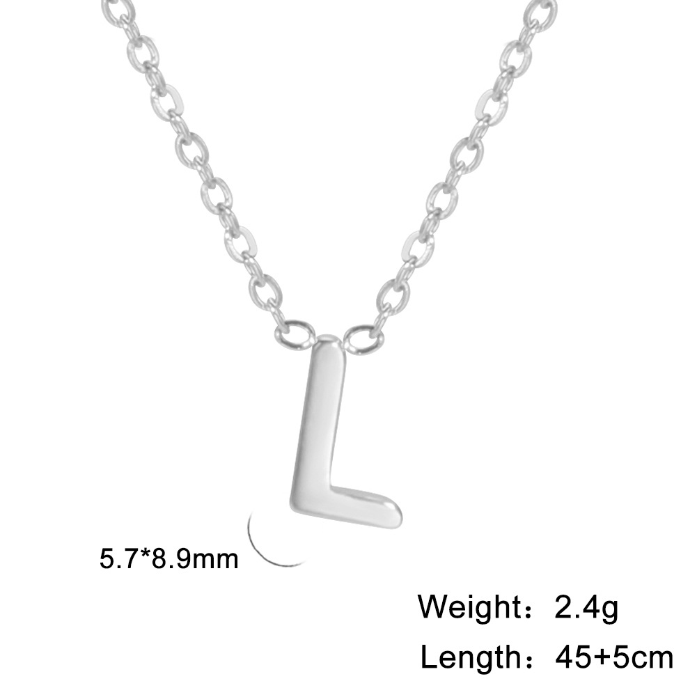 Steel, letter L