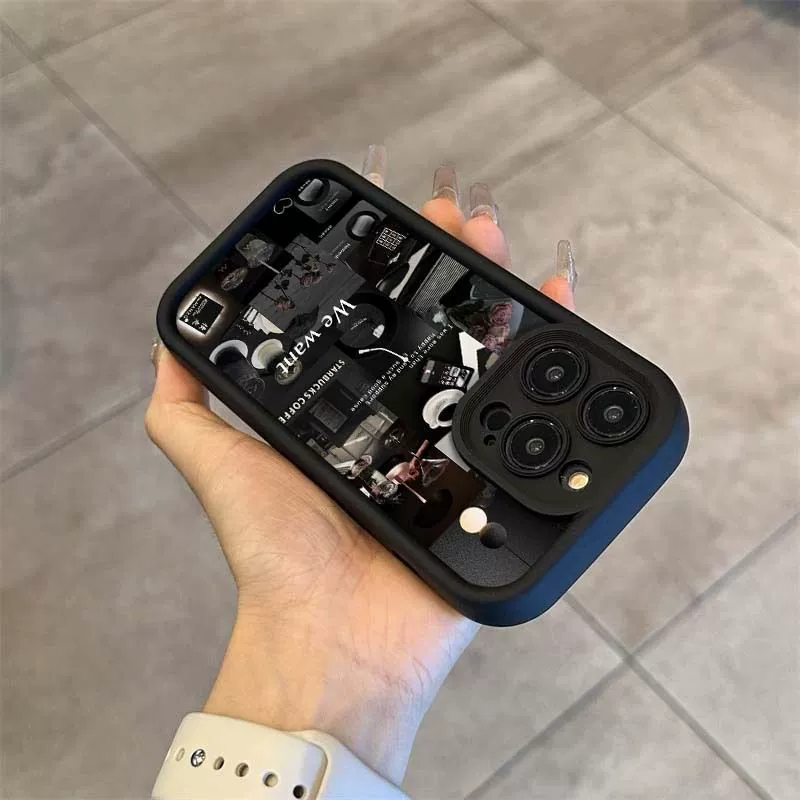 Матовый защитный чехол для телефона совместимый с Apple, для iPhone 14/16 Plus/15 Pro Max, защита от падений
