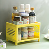 desktop double-deck Storage rack Multipurpose kitchen Seasoning Shelf Skin care products Storage Finishing rack goods in stock