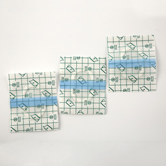 Grid plaster adhesive film 8x10cm inner diameter 3x5cm invisible plaster support blank acupoint plaster