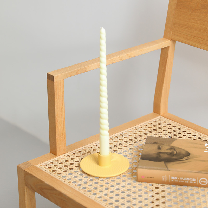 Inswind color nórdico cerámica rama decoración de mesa de comedor moderna minimalista candelabros atmósfera decoración suave