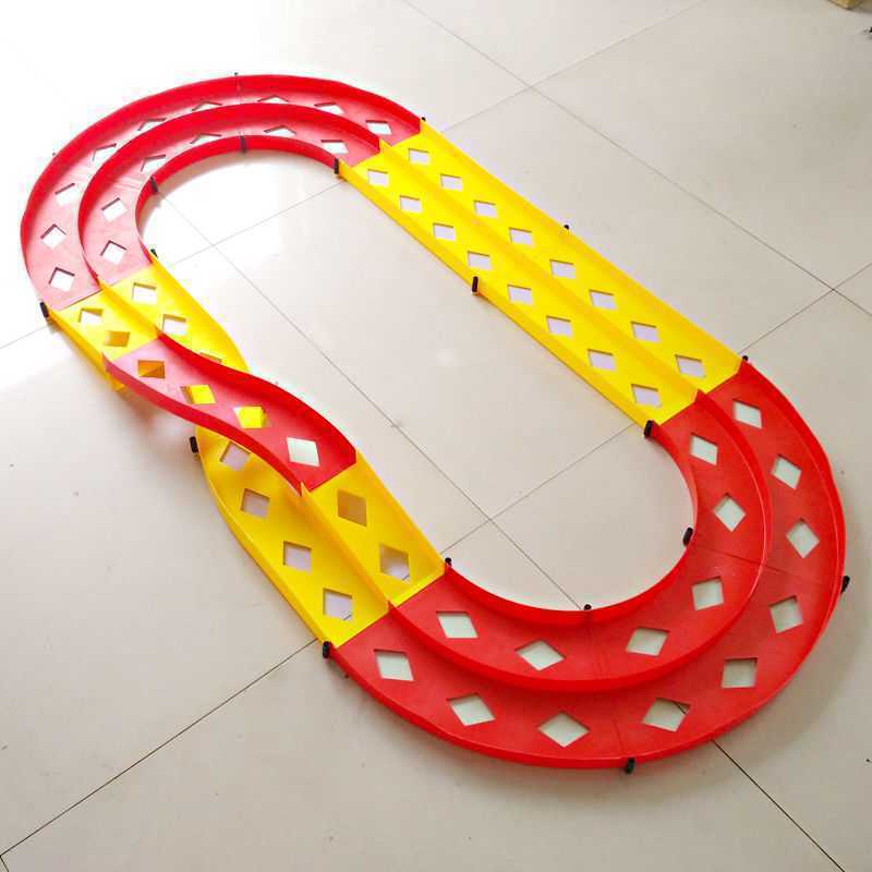 Four-wheel drive track four-wheel drive track track home color black single double track three-track interchange Lightning Dragon