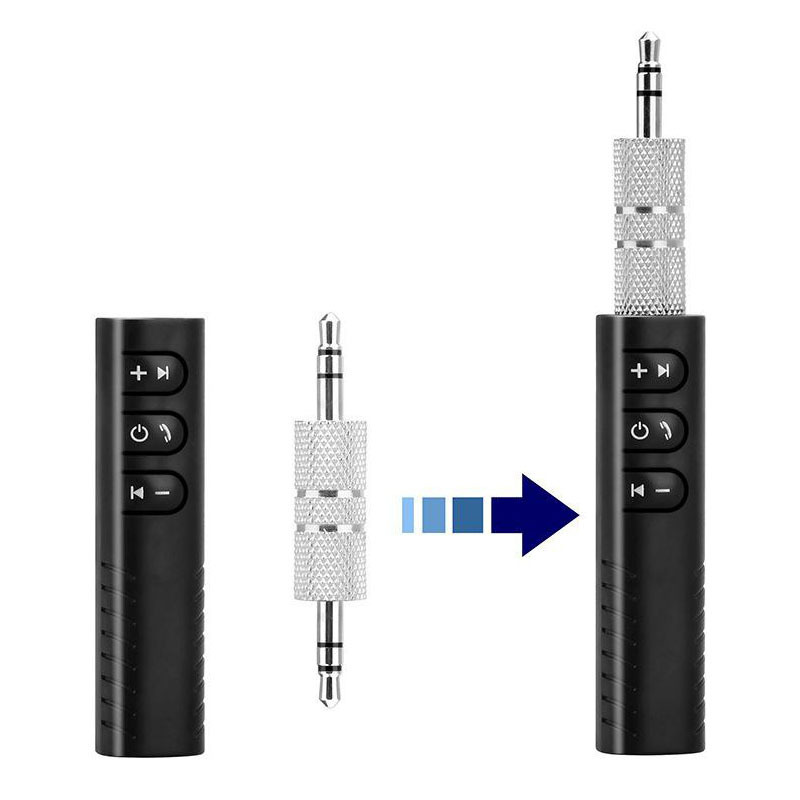 Lavalier 3.5mm Bluetooth Receiver Car Bluetooth Hands-Free Audio Receiver Portable Mp3 Music Player