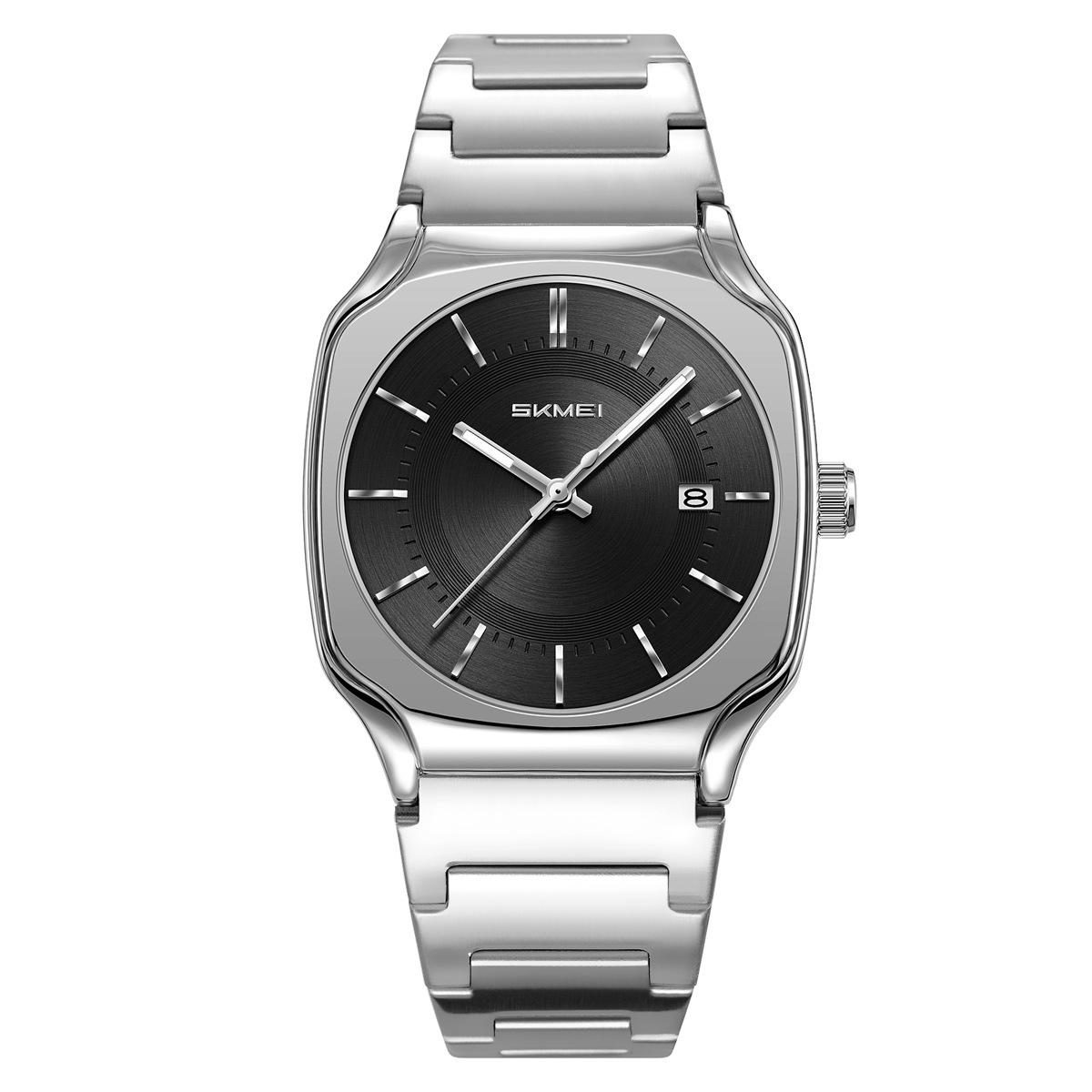 Momento de relojes de hombre calendario de negocios transfronterizo spot relojes de hombre acero noctilucente impermeable fábrica de relojes de cuarzo al por mayor