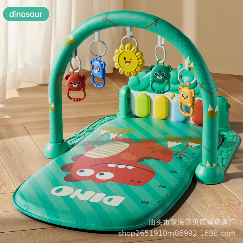 Pequeño dinosaurio/verde (caja de comercio electrónico)