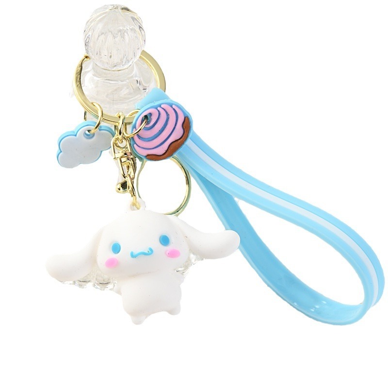 日韓美楽ティ鍵ストラップアニメ三麗鴎キーチェーン公仔卸売り玉桂犬クロミキーチェーン|undefined