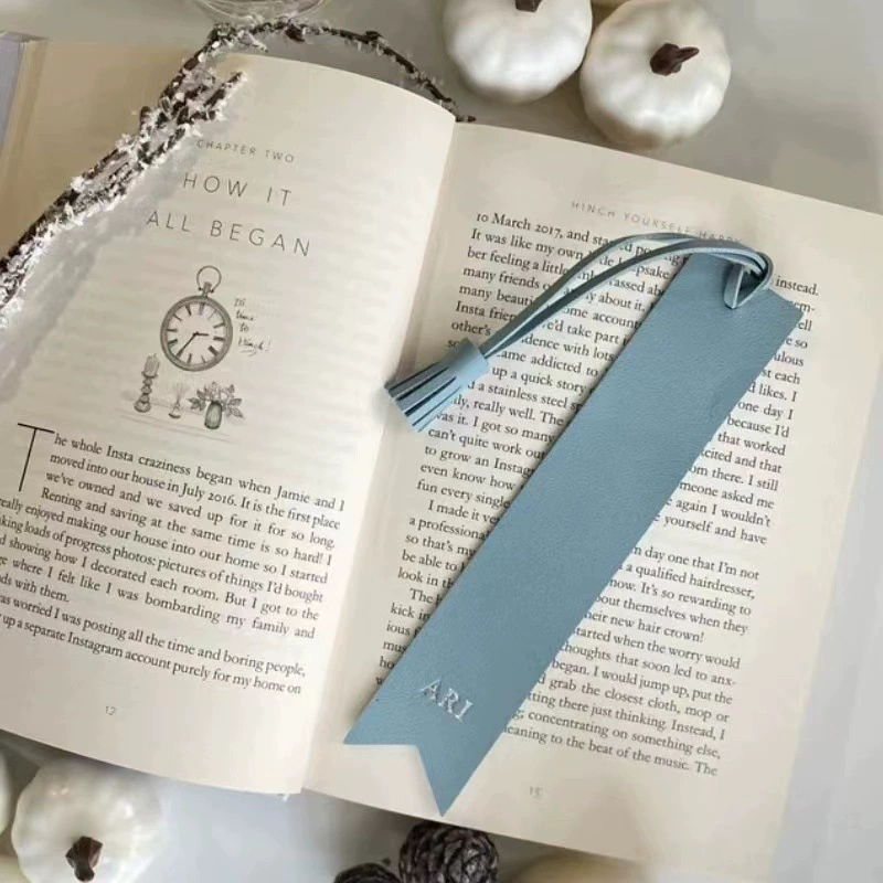 Закладка из искусственной кожи PU Flurie для книги ночью чтения файл страница закладка студентские чтения студентская закладка для чтения