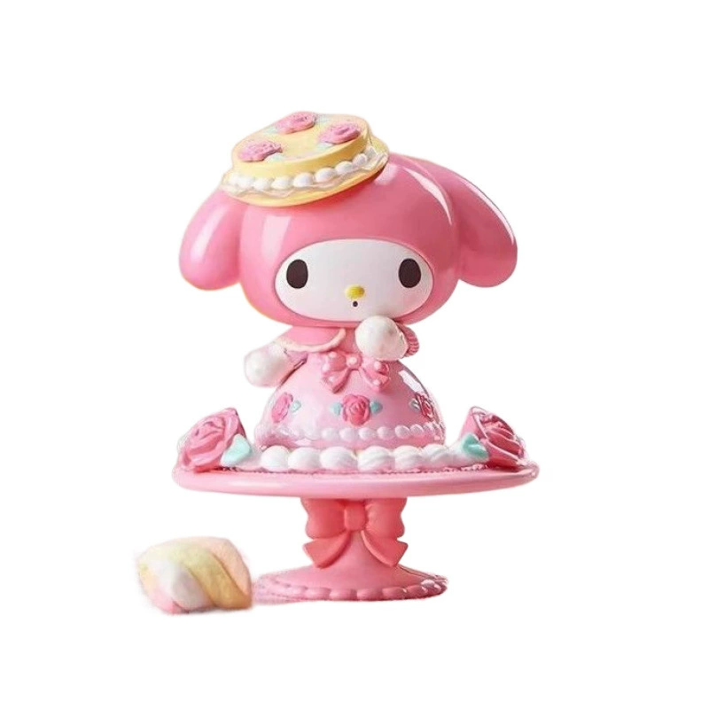 Настольная фигурка Sanrio My Melody «Afternoon Tea», мини‑фигурка ≈11 см, слепые коробки и наборы